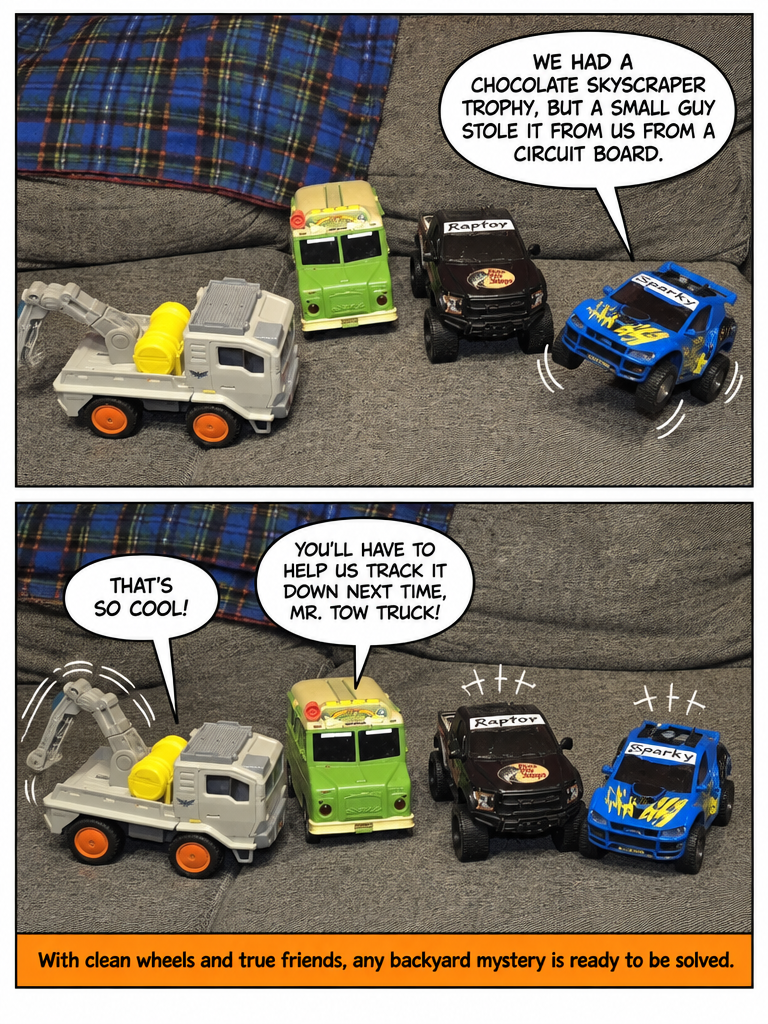 A Clean Tow and a Stolen Trophy (page 4 of 4)