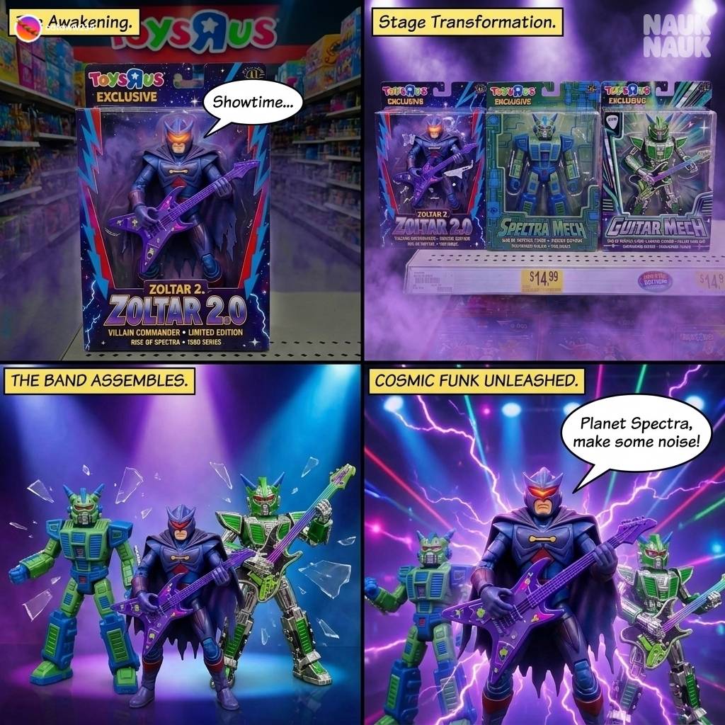 Villain funk night at the toy store: Part 1