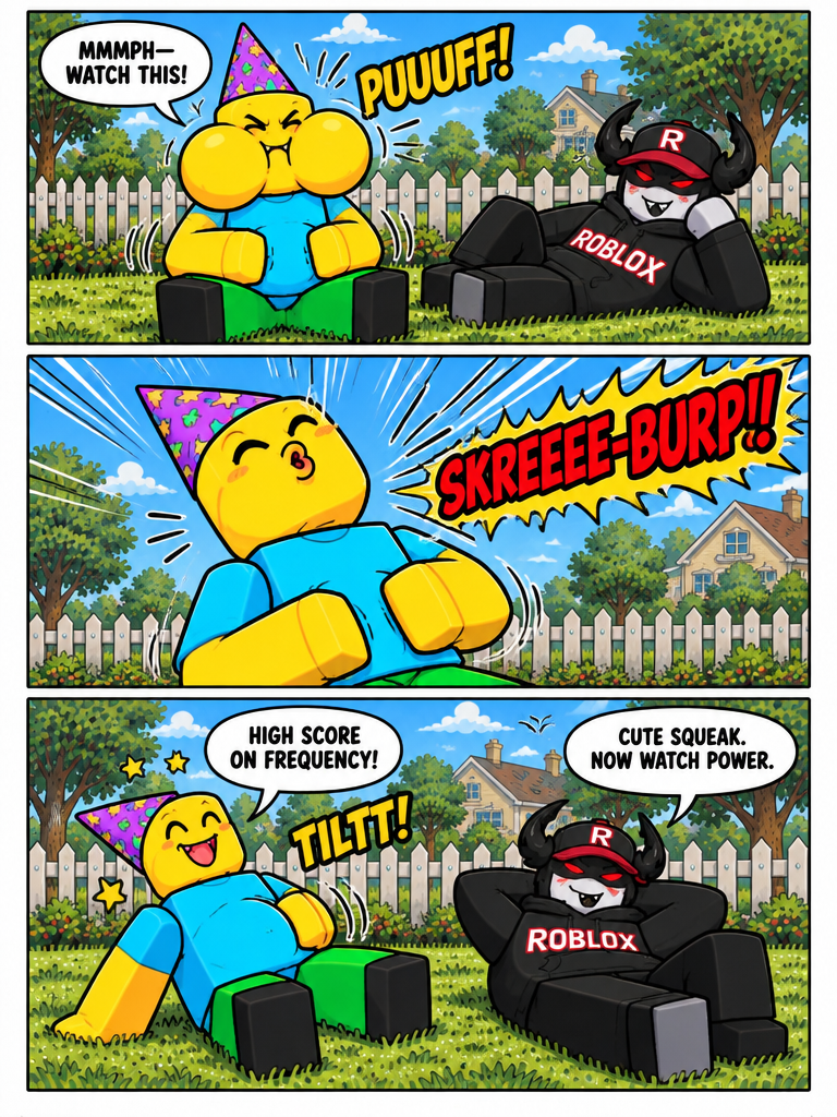 The Great Lawn Belching Duel (page 2 of 4)