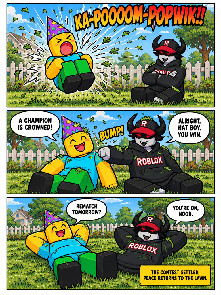 The Great Lawn Belching Duel (page 4 of 4)