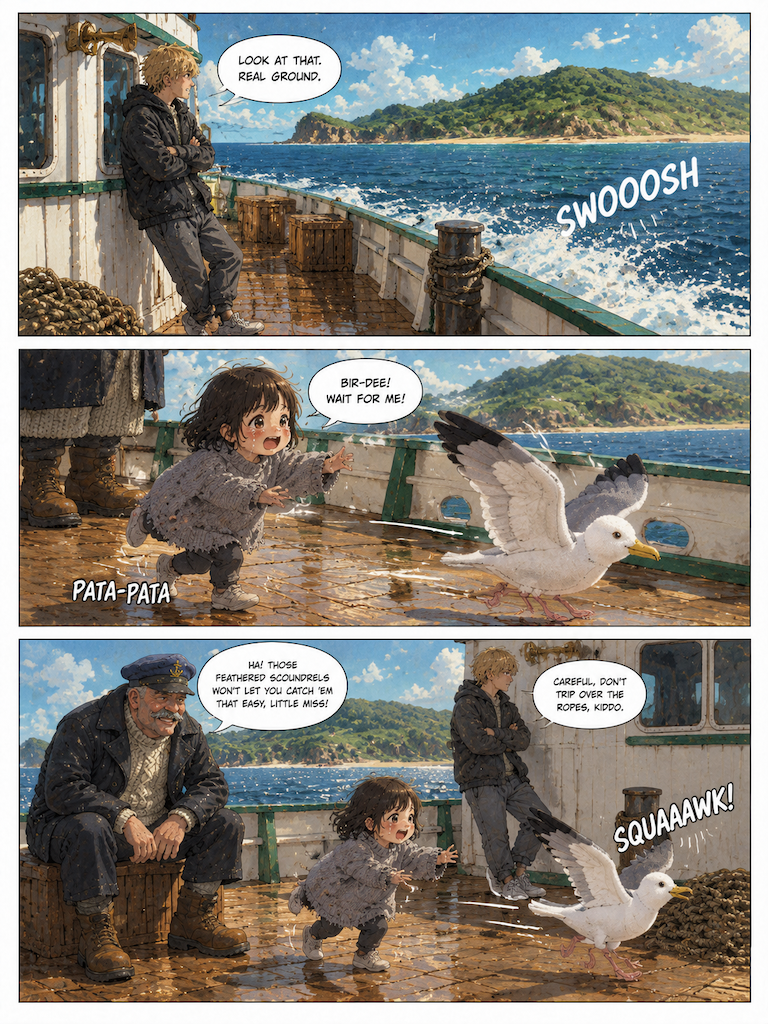 Ferry to the Green Shore (page 2 of 4)