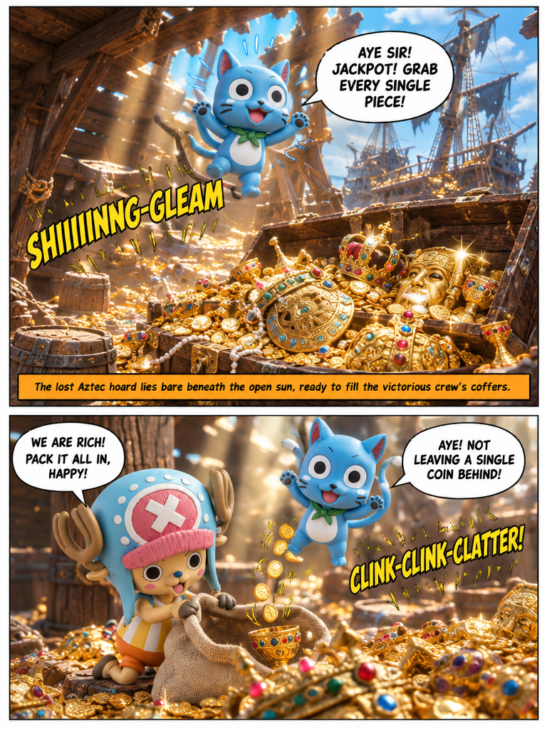 One piece Boarding the Aztec Galleon (page 4 of 4)