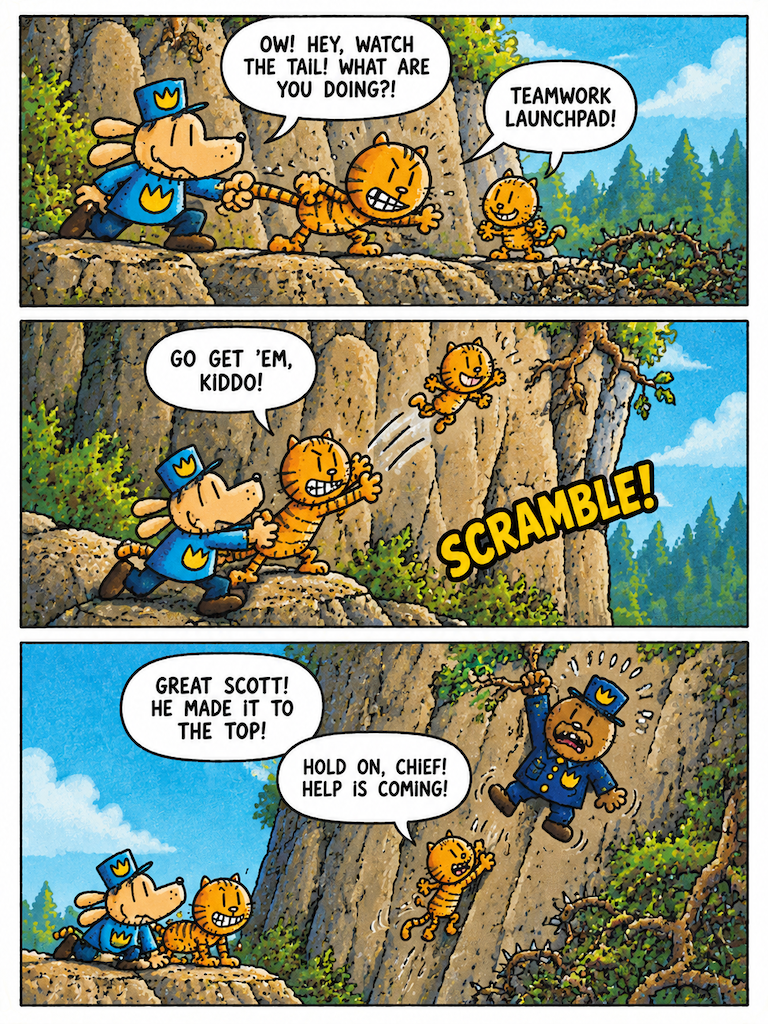 The Great Cliff Climb (page 2 of 4)