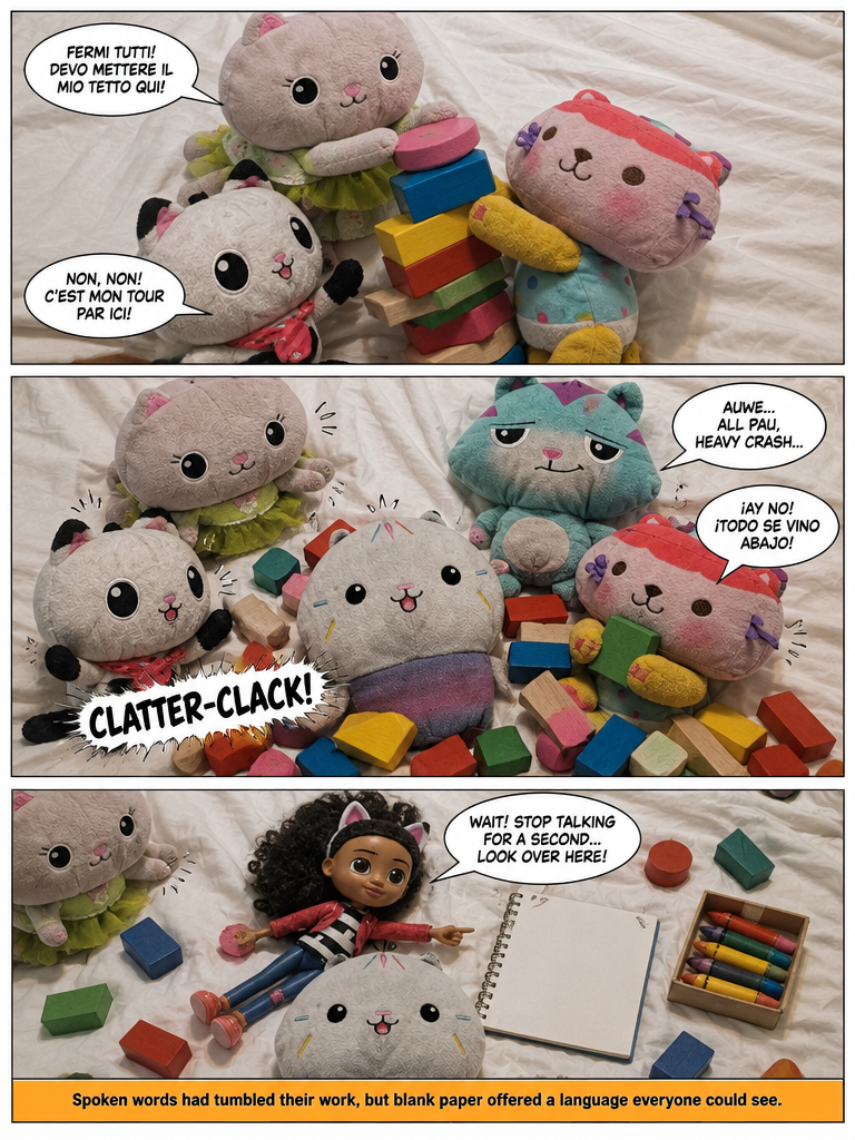 The Gabby Cats Talk Different Languages (page 2 of 4)
