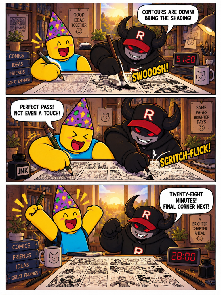 Sixty-Minute Epilogue Sprint (page 2 of 4)
