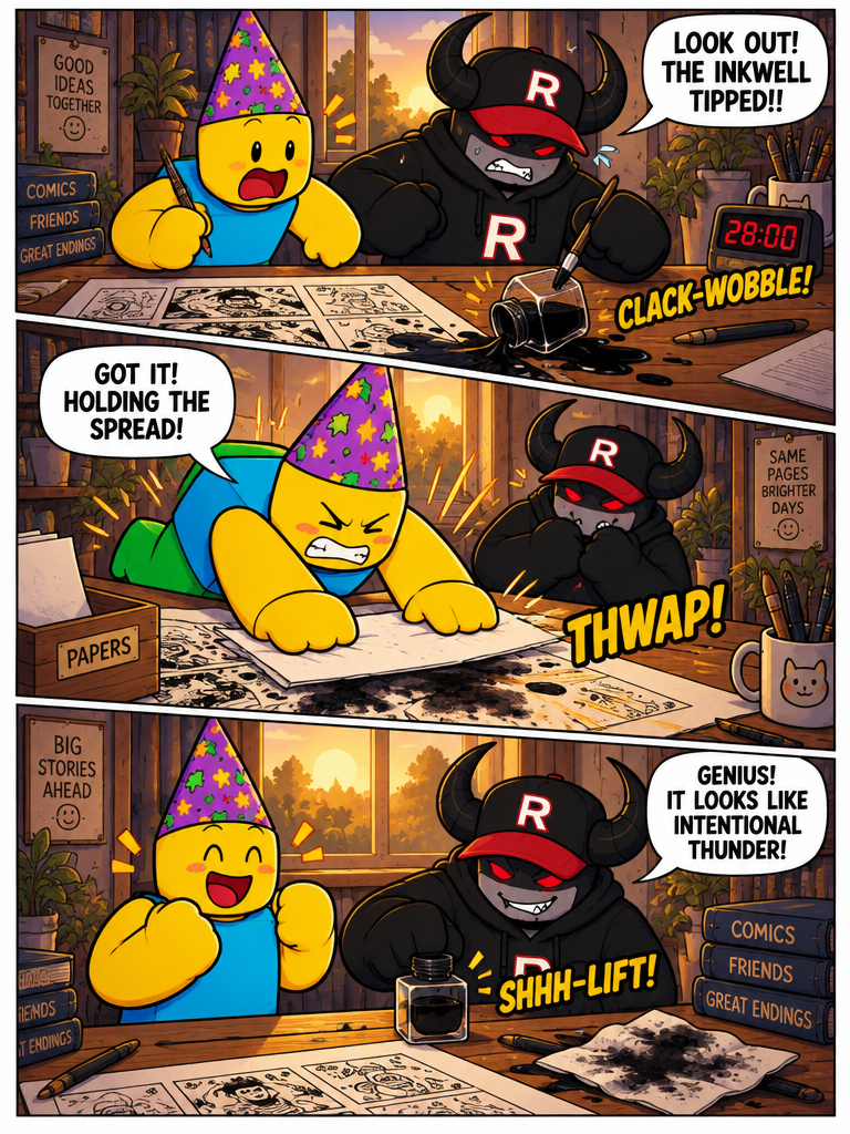 Sixty-Minute Epilogue Sprint (page 3 of 4)