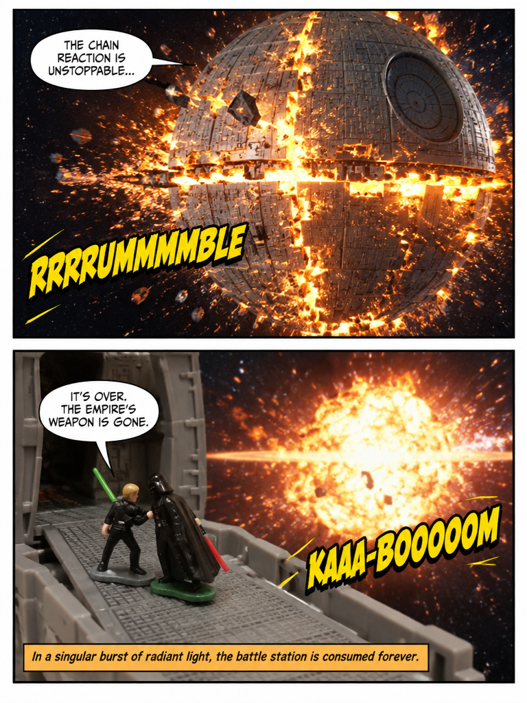 Escape from the Exploding Core (page 3 of 4)