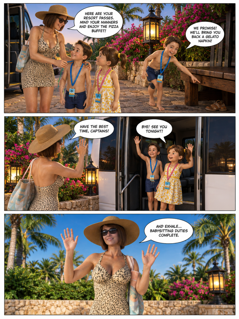 Evening Hand-Off and Seaside Escape (page 3 of 4)
