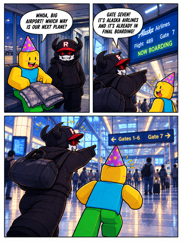 Dash to Gate 7 (page 2 of 4)