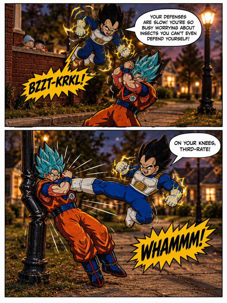Episode 2: Power of Kaioken: Goku vs Vegeta (page 2 of 4)