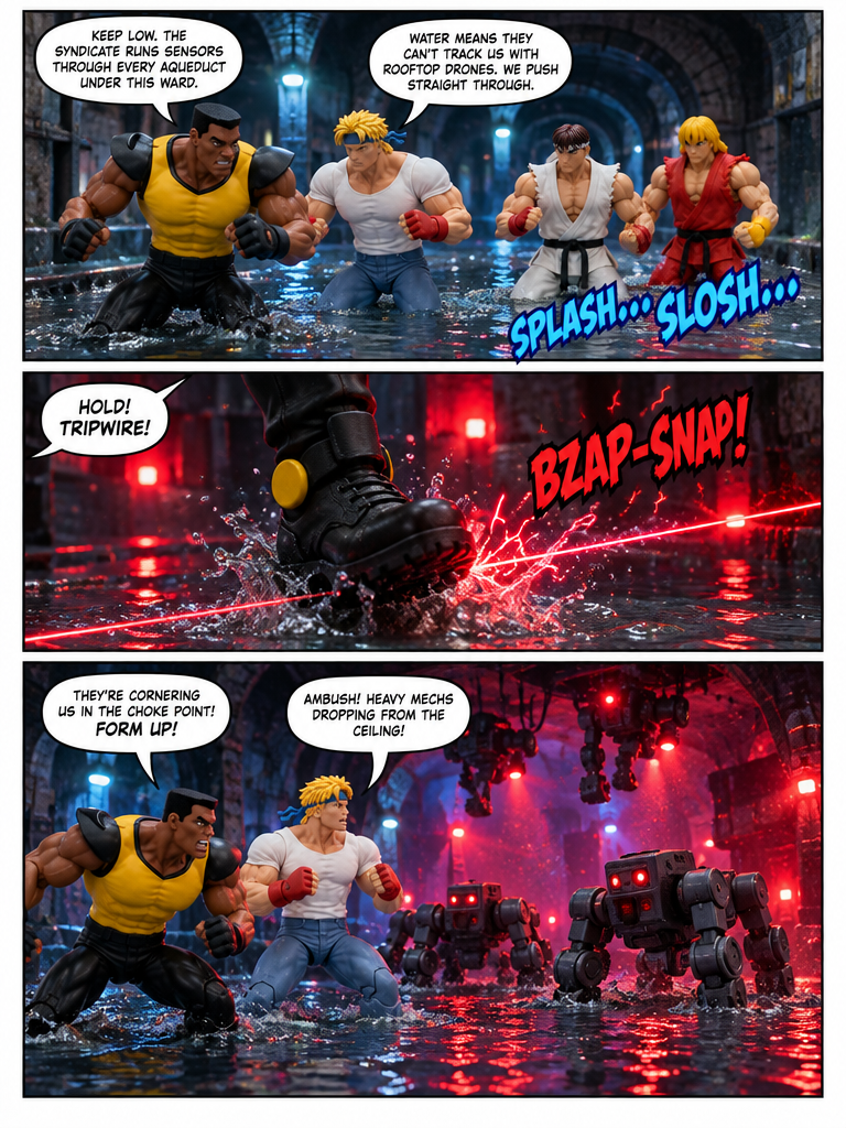Crossed Fists in the Neon Rain (page 5 of 16)