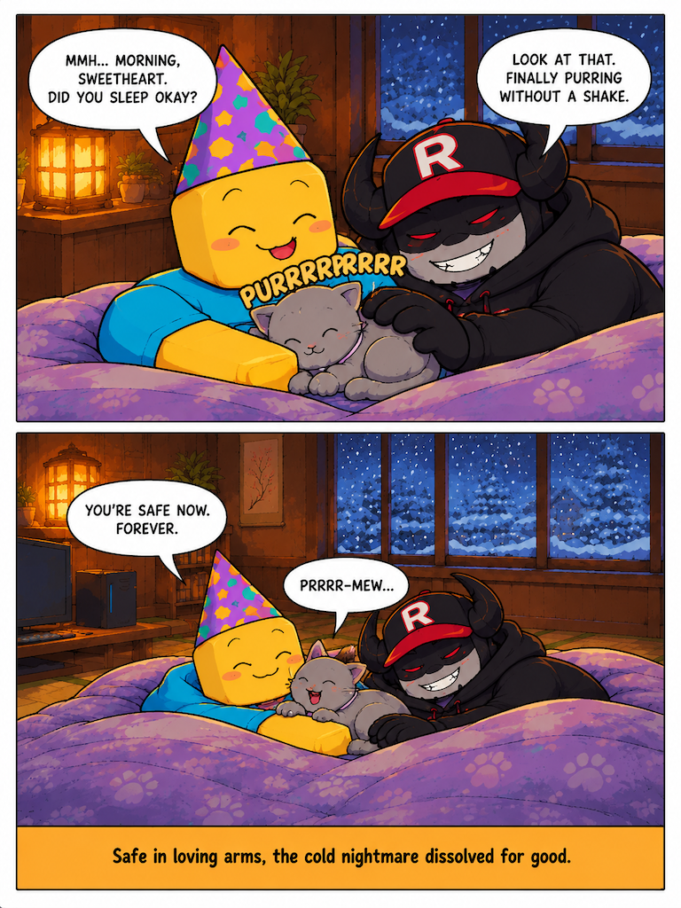Smoky's Origin: Safe in Warm Arms (page 4 of 4)