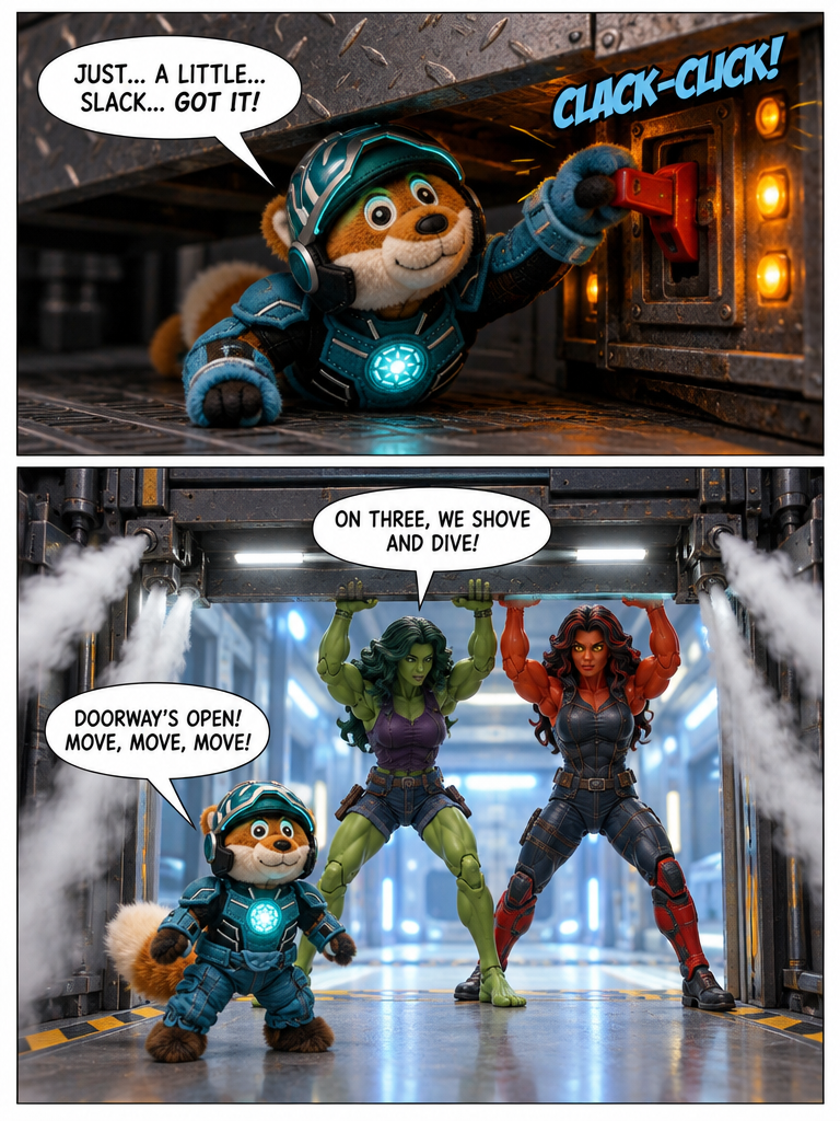 Through the Falling Gantry (page 3 of 4)