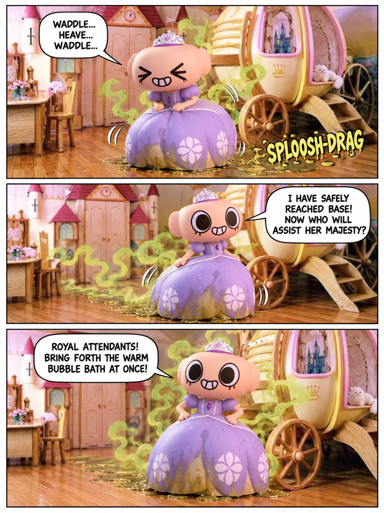 A Regal Mishap in the Carriage Room (page 4 of 8)