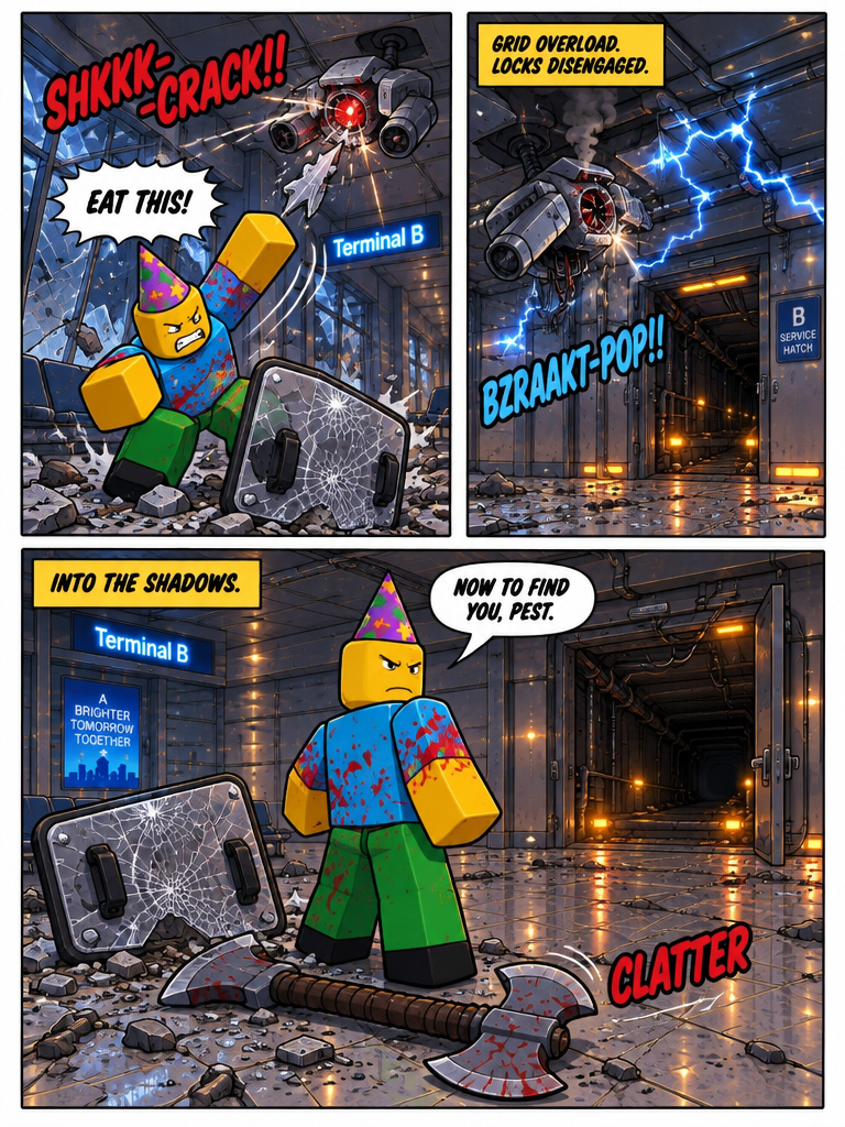 Breach in Terminal B (page 4 of 4)