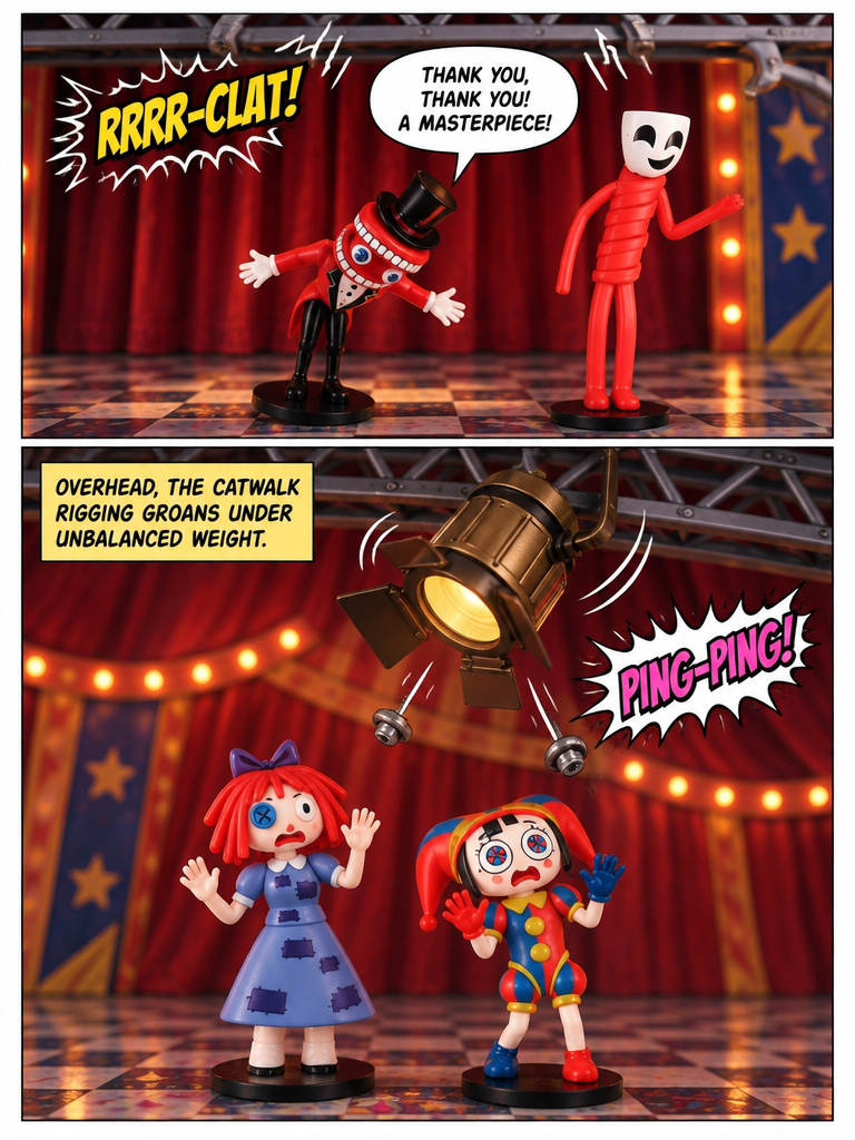 TADC πͺπΌ Suspended Performance π¬ Comic Story part 3 (page 1 of 4)