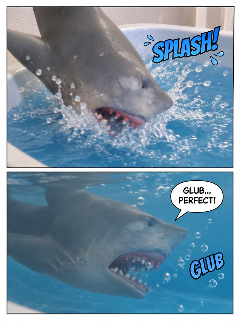 Sharky Takes the Plunge (page 2 of 4)