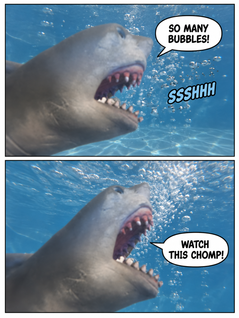Sharky Takes the Plunge (page 3 of 4)