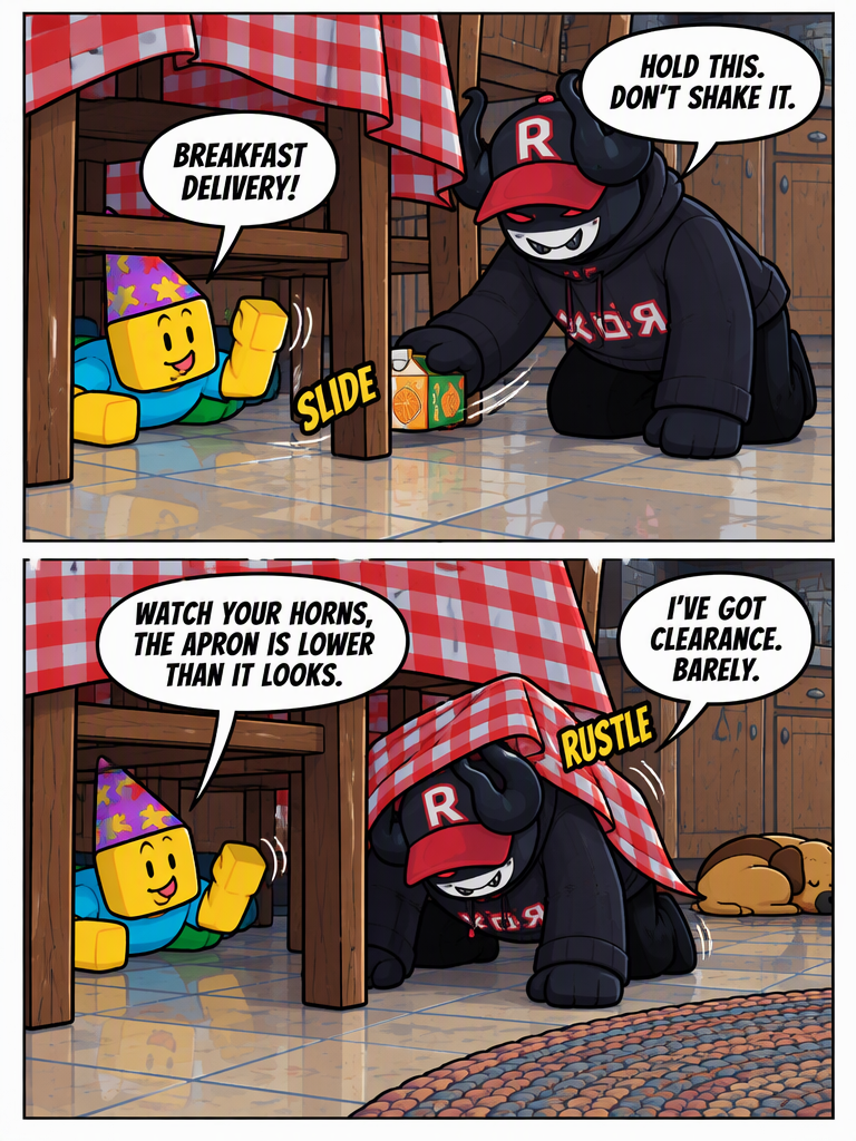 Breakfast Under the Table (page 2 of 40)