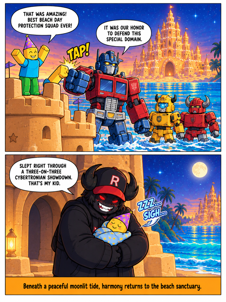 Reinforcements at the Sandcastle (page 4 of 4)