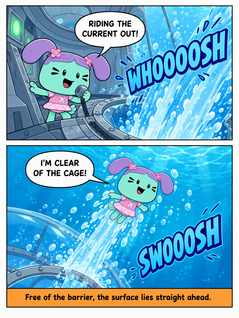 Submerged Escape (page 3 of 4)
