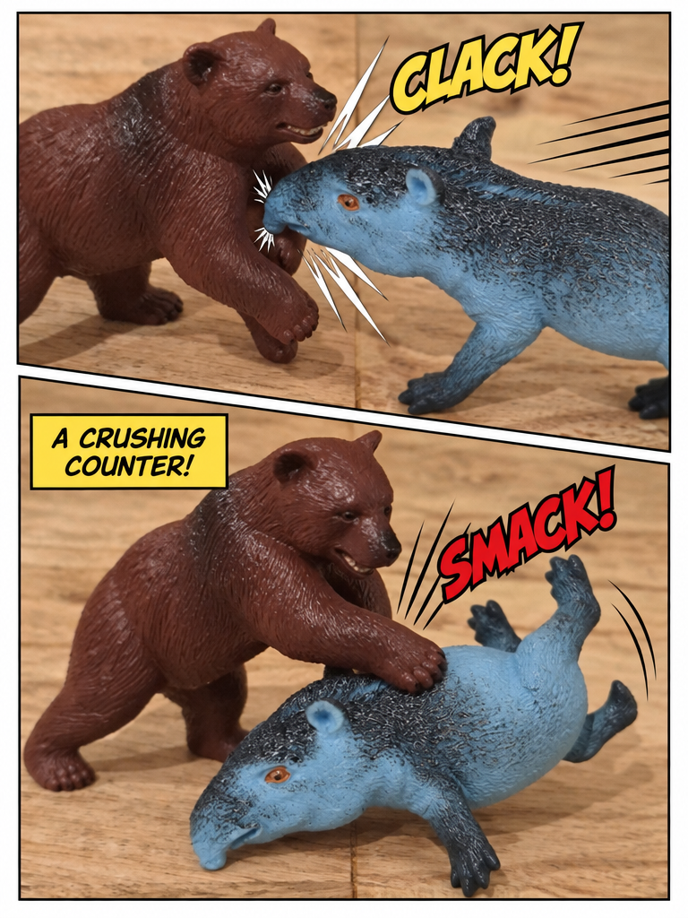 Battle Stats Face-off: Brown Bear vs Tapir (page 3 of 4)