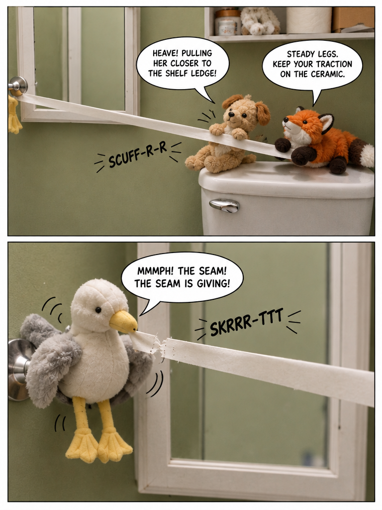 No Sparks on the Carpet: The Bathroom Run (page 9 of 12)