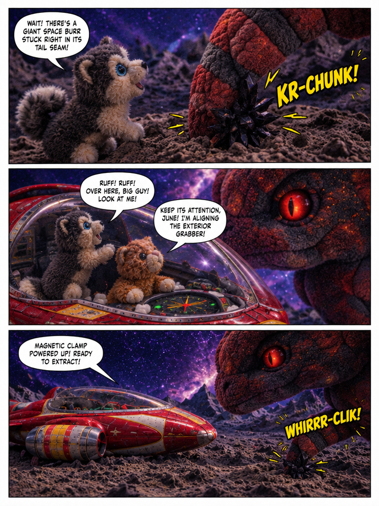 Tail of the Shraptasaurus (page 2 of 4)