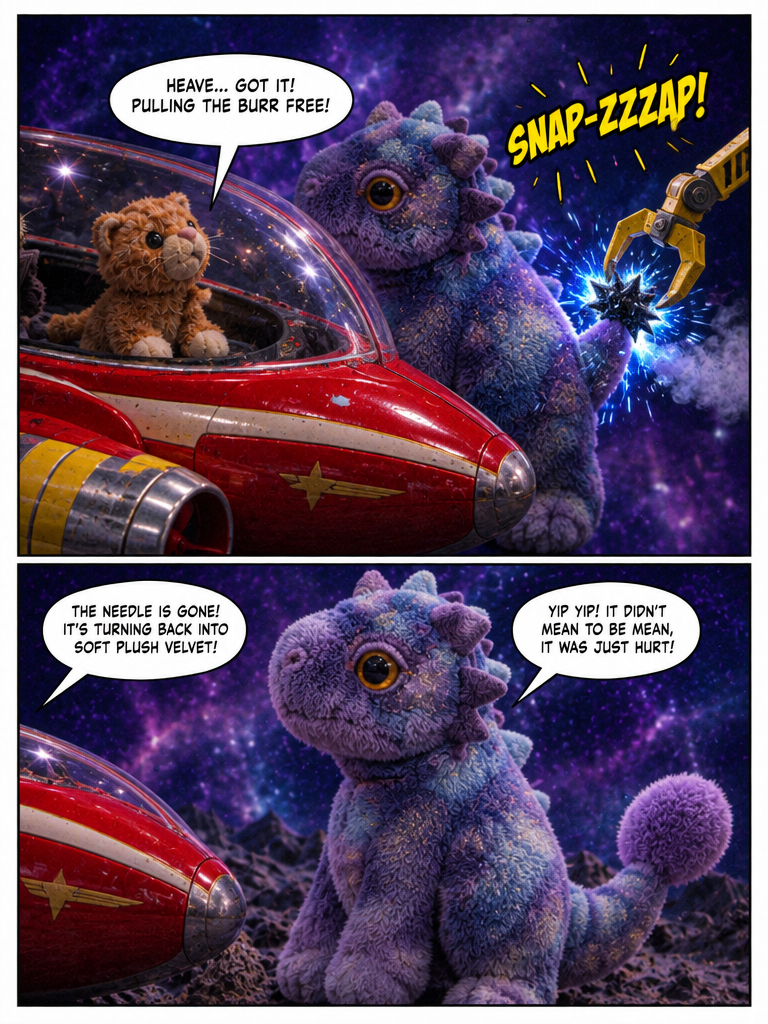 Tail of the Shraptasaurus (page 3 of 4)