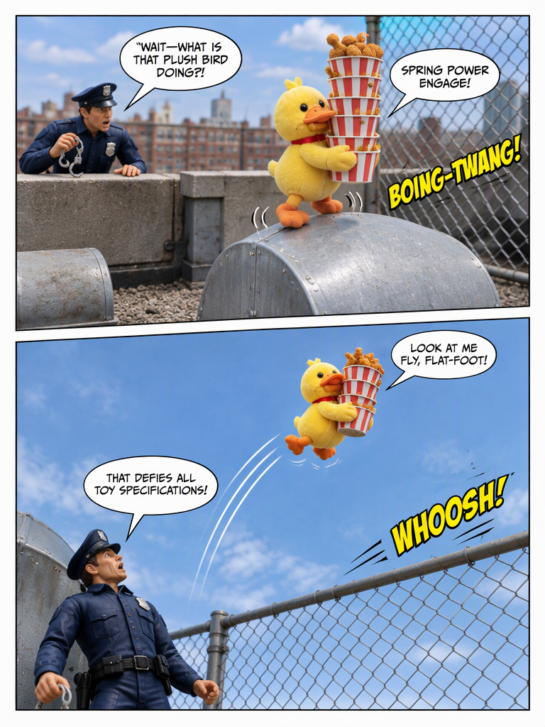 Rooftop Chicken Getaway (page 3 of 4)