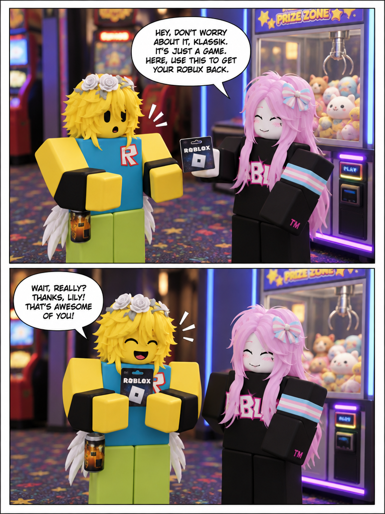 A story EP3: Arcade Teamwork (page 3 of 4)