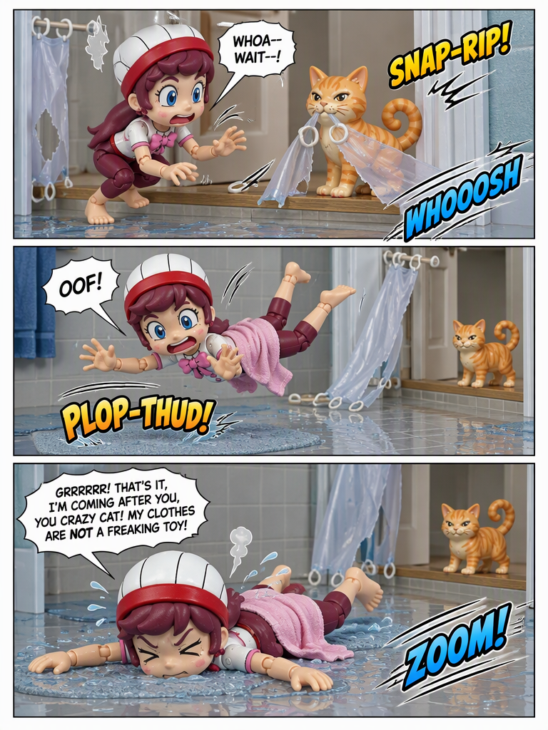 Laundry Bandit, a cat-astrophic laundry bandit (page 4 of 4)