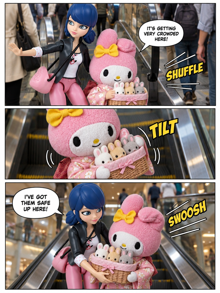 Marinette's Day at the Mall with My Melody (page 3 of 4)
