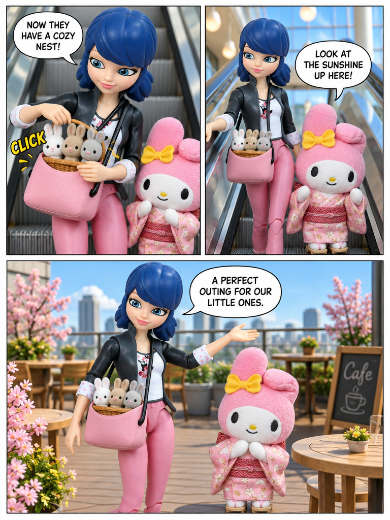 Marinette's Day at the Mall with My Melody (page 4 of 4)