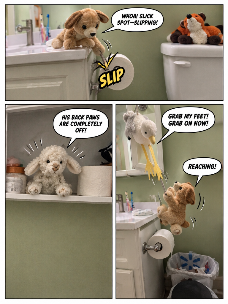 No Sparks on the Carpet: The Bathroom Run (page 2 of 12)