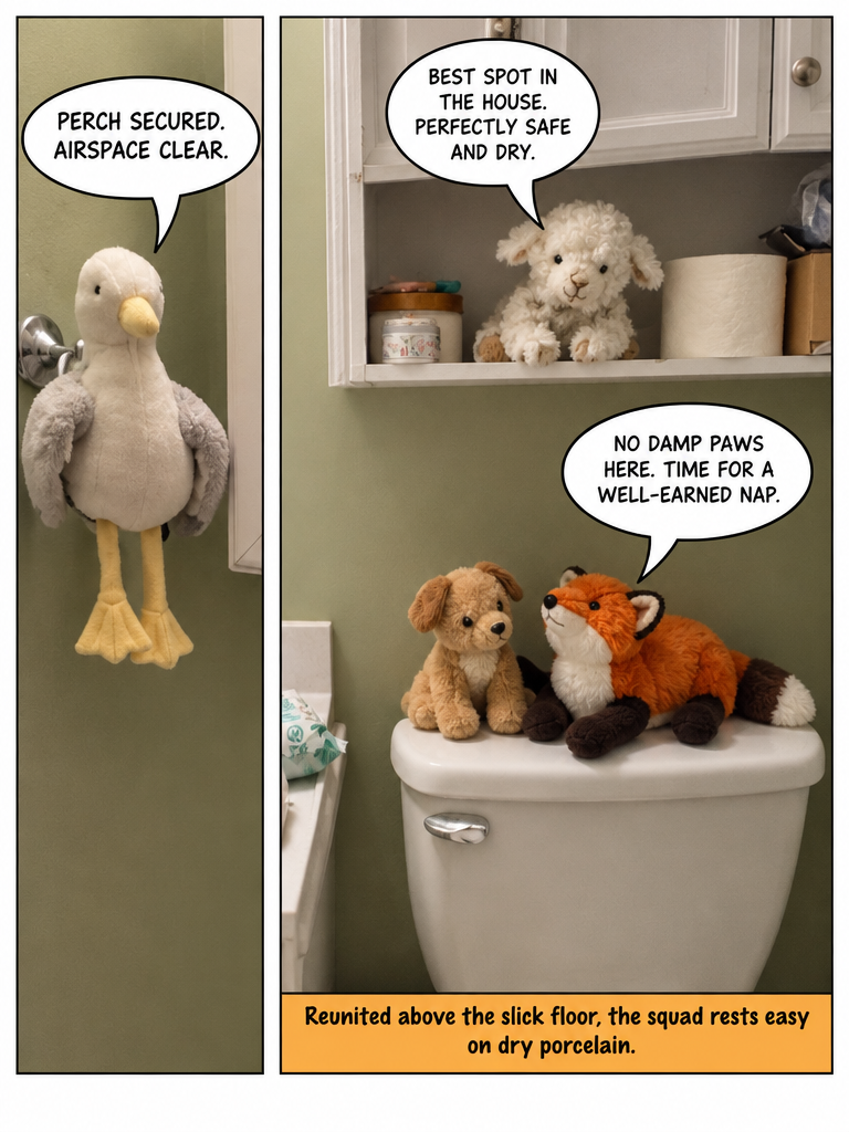 No Sparks on the Carpet: The Bathroom Run (page 4 of 12)