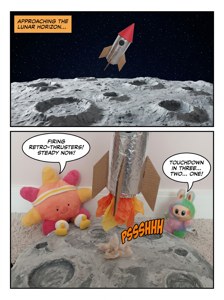 First Step on the Moon (page 3 of 4)