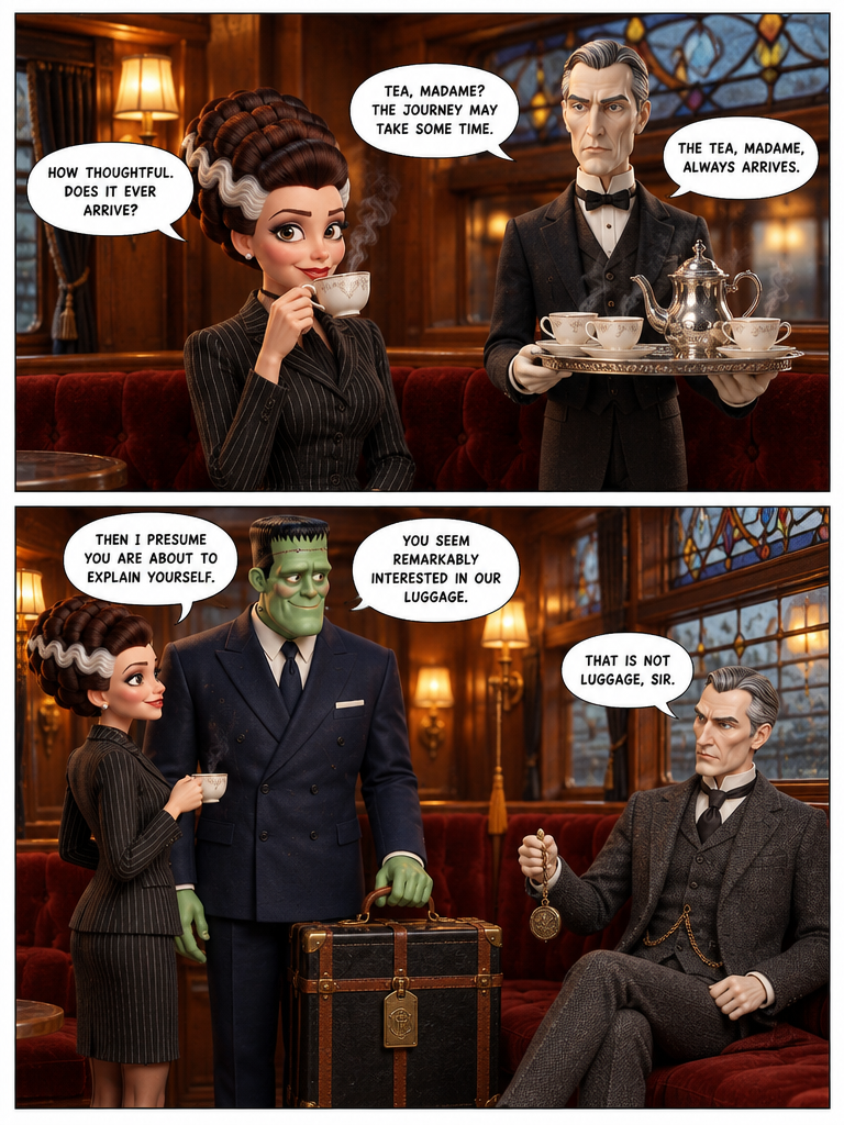 THE PLATFORM 7 CHRONICLES — EPISODE 2: THE TRAIN WITHOUT A DESTINATION (page 3 of 8)