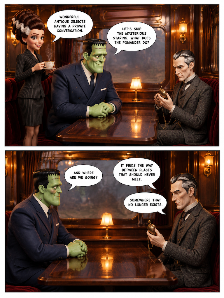 THE PLATFORM 7 CHRONICLES — EPISODE 2: THE TRAIN WITHOUT A DESTINATION (page 5 of 8)