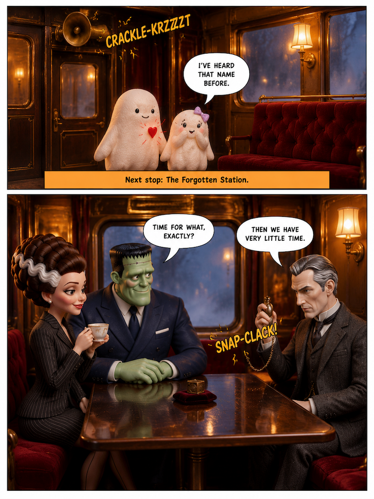THE PLATFORM 7 CHRONICLES — EPISODE 2: THE TRAIN WITHOUT A DESTINATION (page 7 of 8)