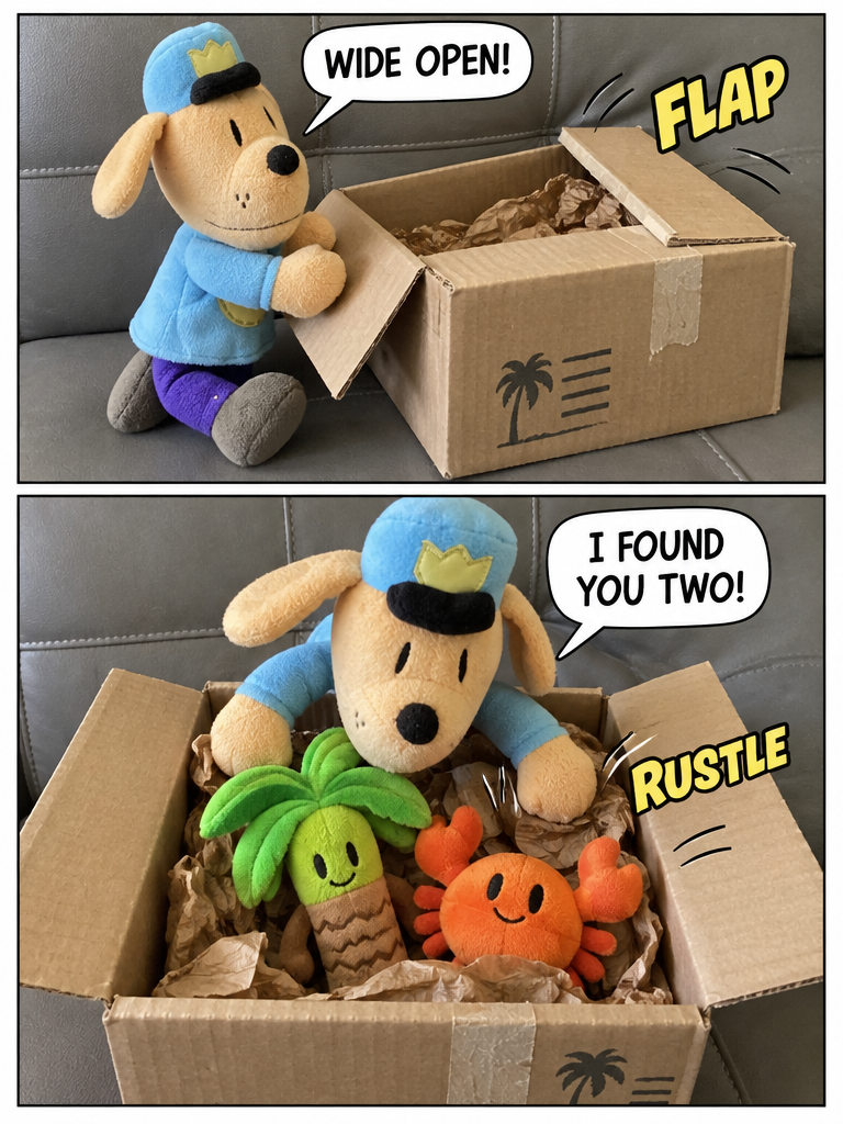 Dog Man Finally Unboxes The Forgotten Island Plushies (page 3 of 4)