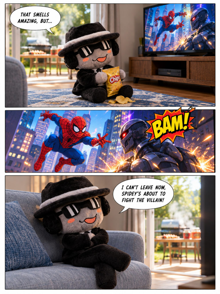 A Cozy Barbecue Morning (page 2 of 4)