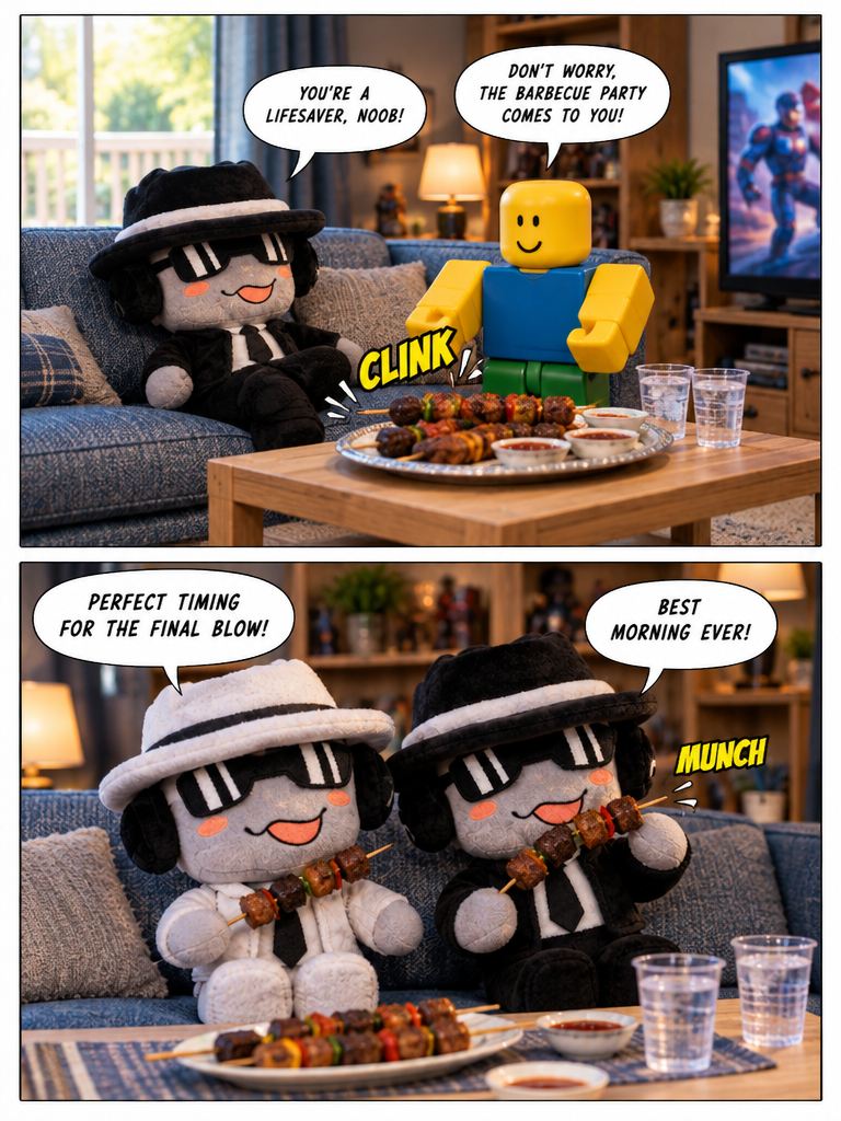 A Cozy Barbecue Morning (page 3 of 4)