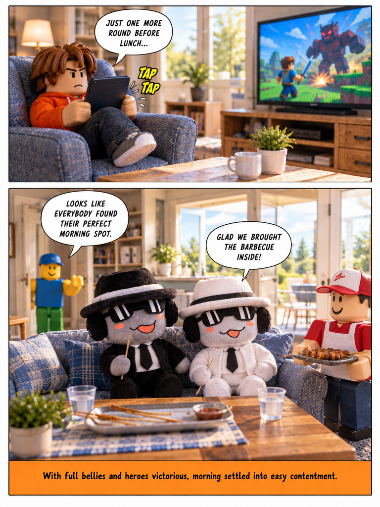 A Cozy Barbecue Morning (page 4 of 4)