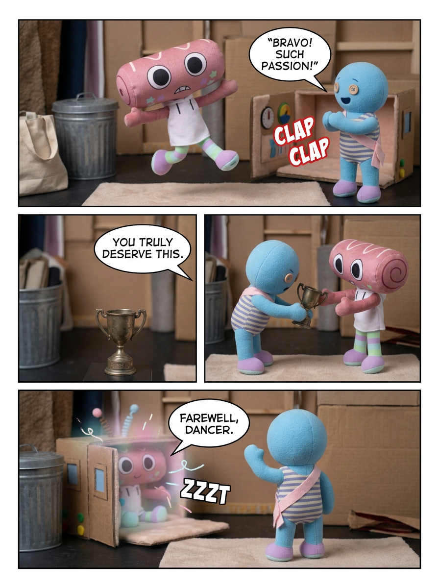 A Dance for the Discarded Trophy (page 4 of 4)