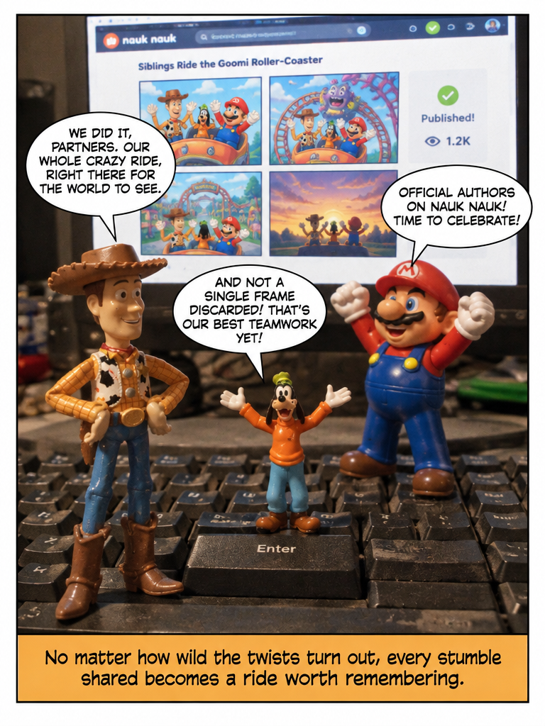 Siblings Ride the Goomi Roller-Coaster (page 4 of 4)