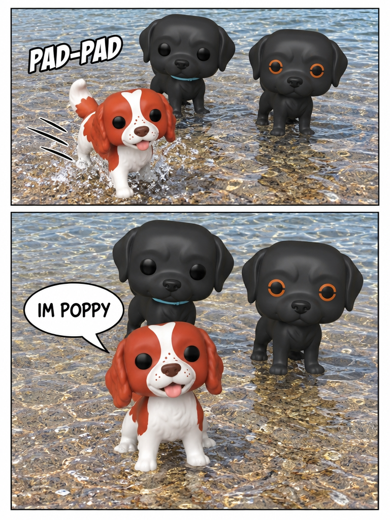 Paddy and Poppy at the Seaside (page 2 of 4)