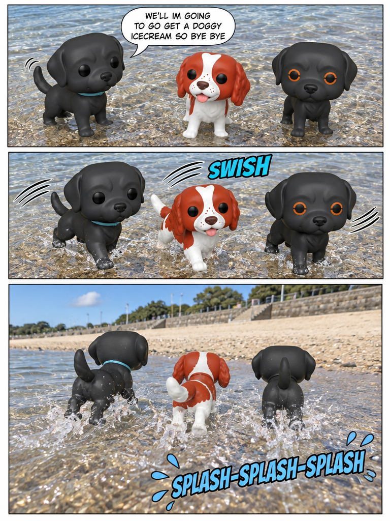 Paddy and Poppy at the Seaside (page 4 of 4)