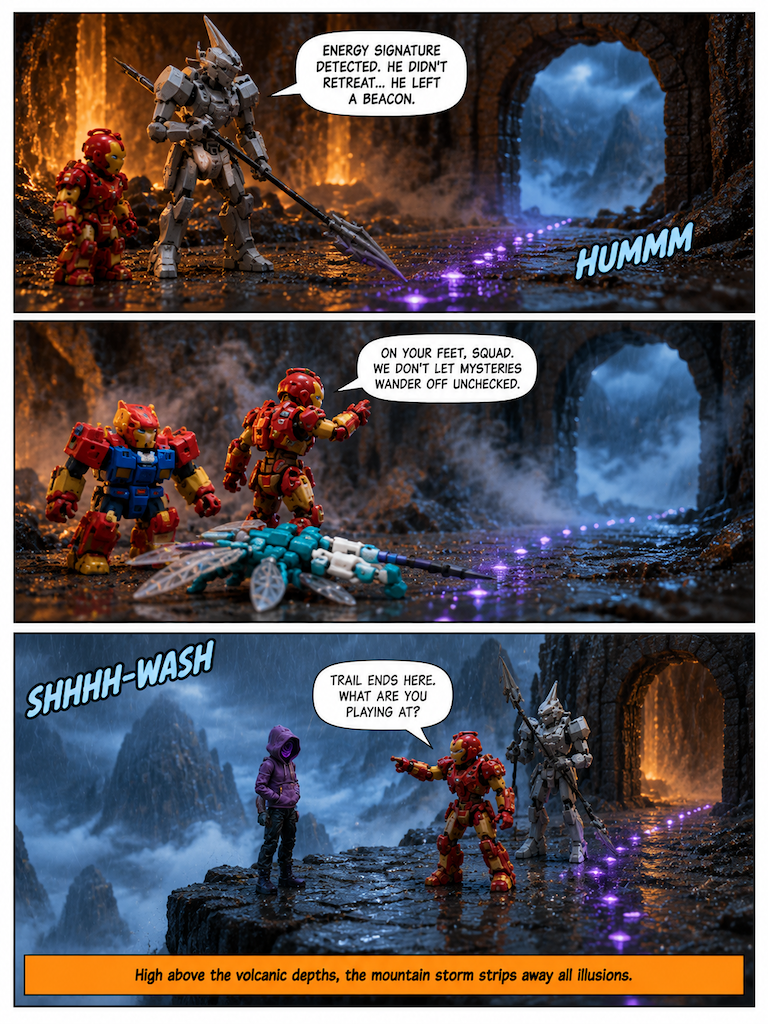 Veil of the Titan Core & the beginning of the training. (page 5 of 8)
