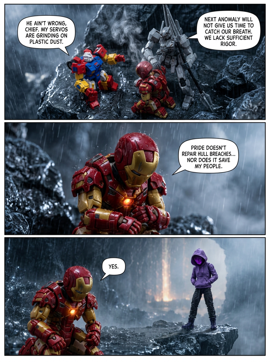 Veil of the Titan Core & the beginning of the training. (page 7 of 8)